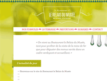 Tablet Screenshot of lerelaisdumusee.com